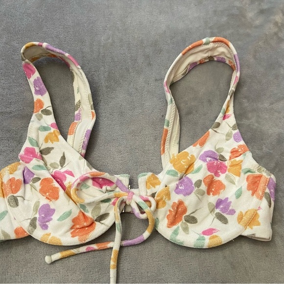 New! SET For love and lemons Joey floral cheeky bikini nwot 24056 10073 - Picture 5 of 14